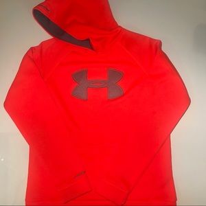 Orange Under Armour Hoodie